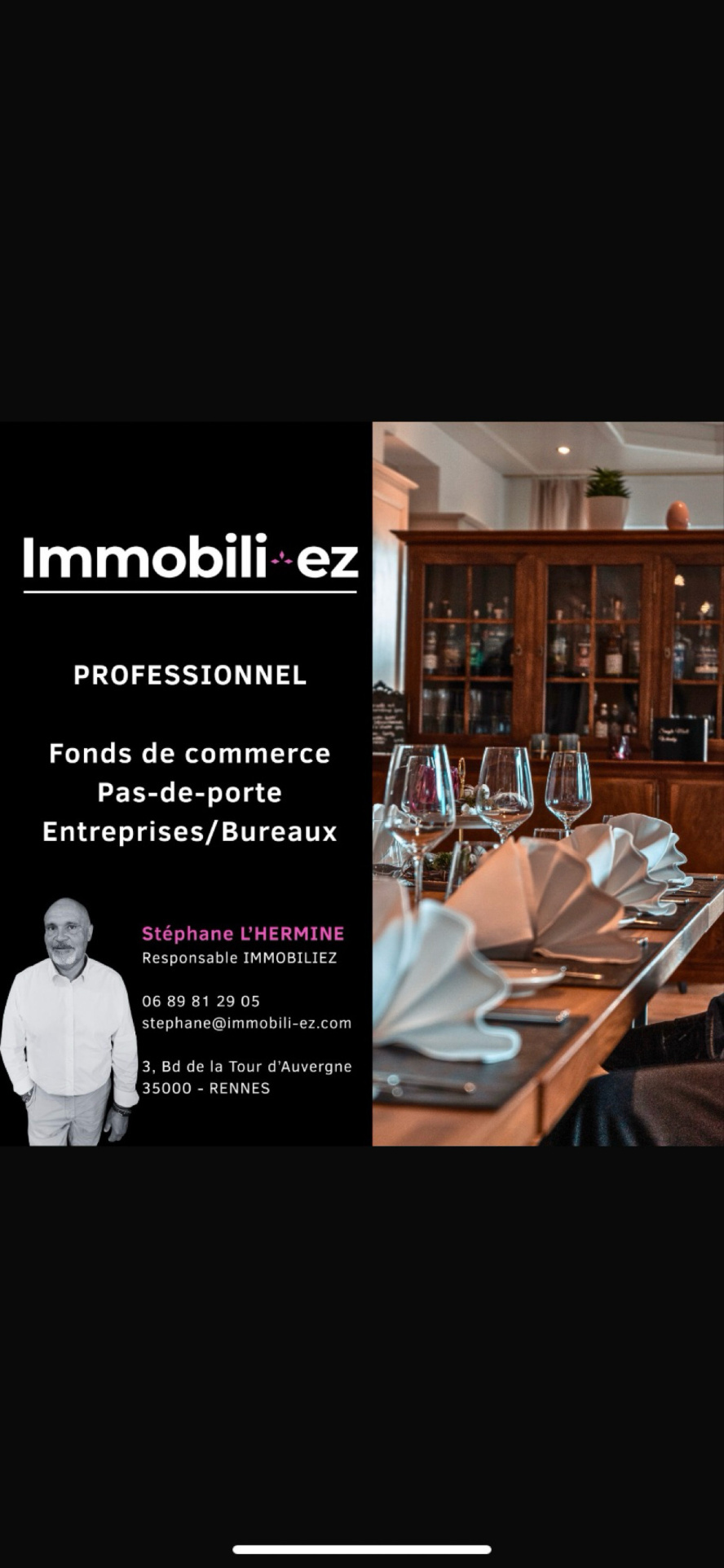 Fonds de commerce à vendre à Rennes, 200 m² – photo 1 sur 1
