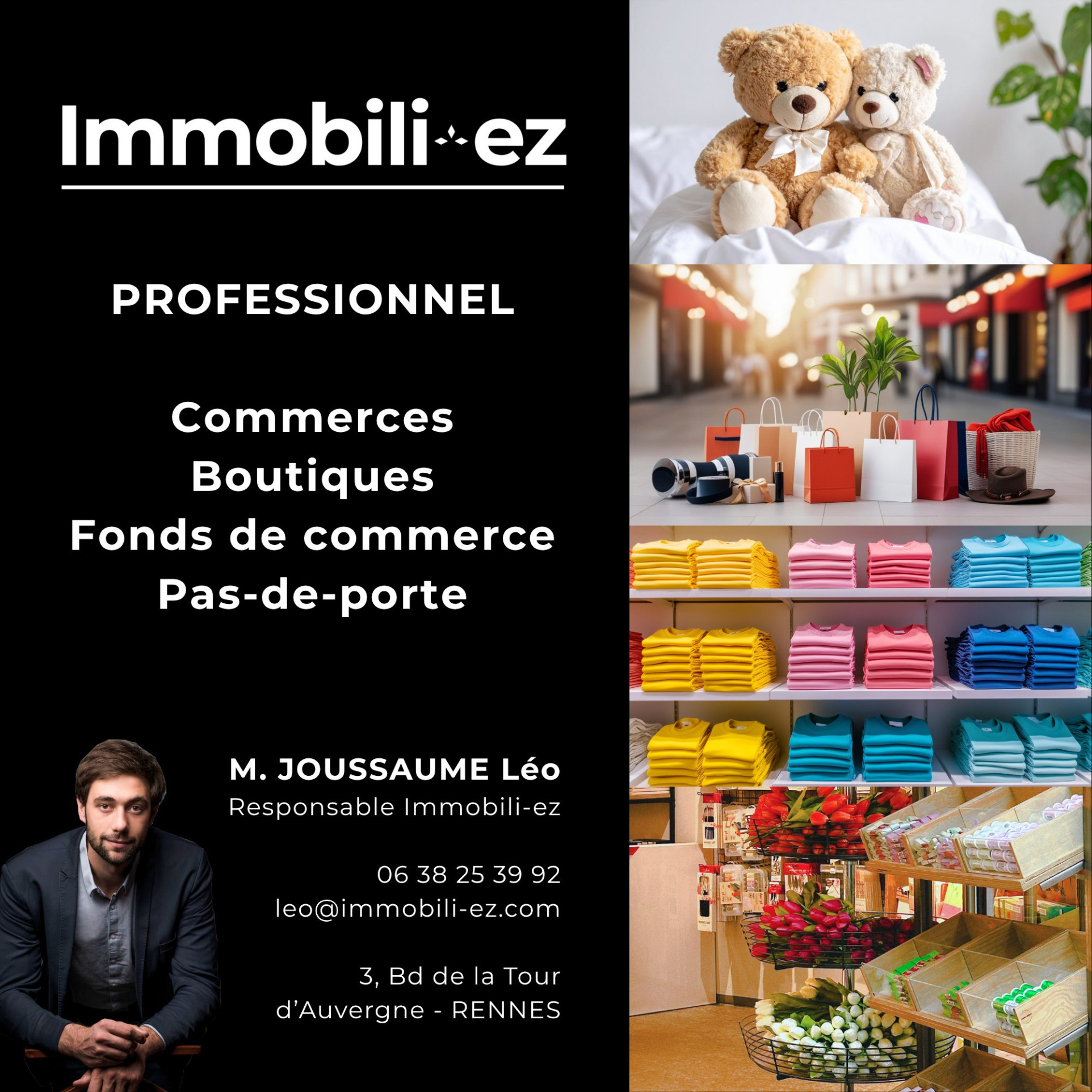 Fonds de commerce à vendre à St malo, 71 m², 2 pièces – photo 1 sur 3